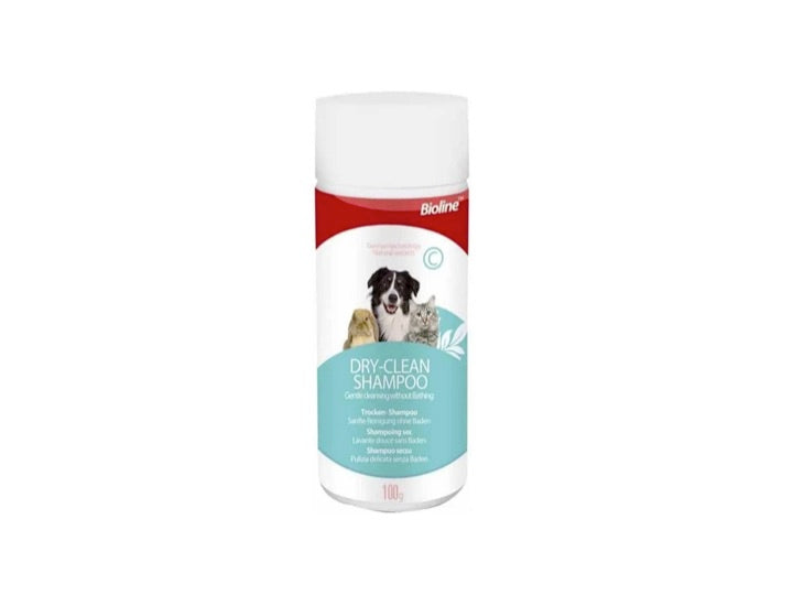 Shampoo en Seco, Talco Bioline.