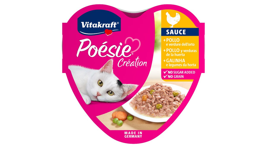 VITAKRAFT POESIE CREATION POLLO. 85 GRAMOS.