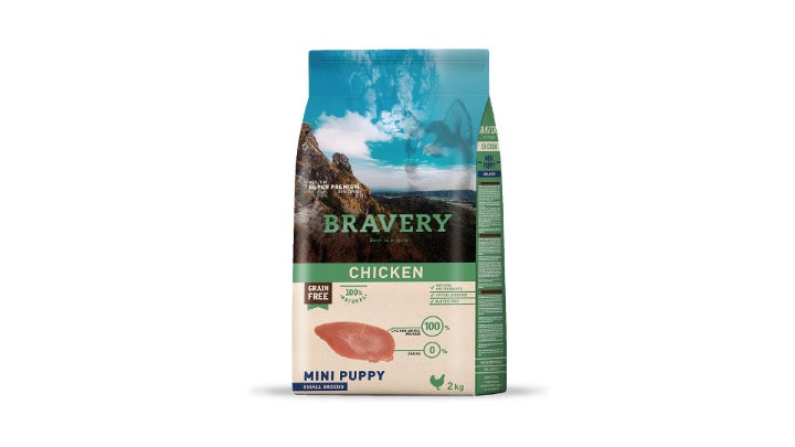 BRAVERY CHICKEN MINI PUPPY SMALL BREEDS 2 KG