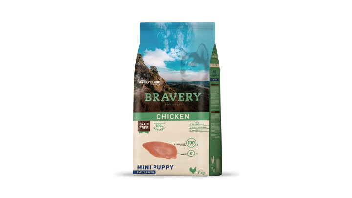 BRAVERY CHICKEN MINI PUPPY SMALL BREEDS 7 KG