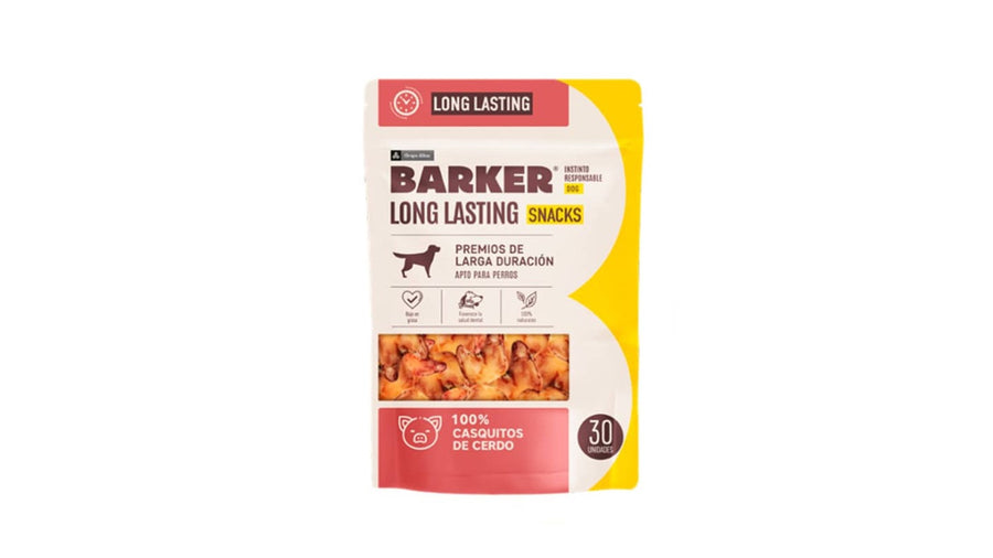 CASQUITOS DE CERDO BARKER, 30 UNIDADES.