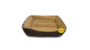 HEY! CAMA CONFORT CAFE Y BEIGE TALLA M
