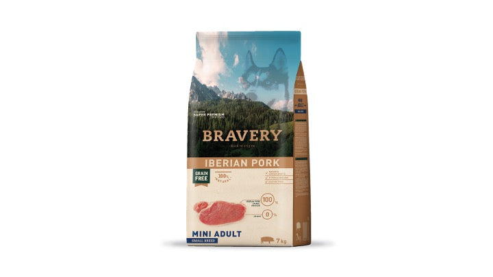 BRAVERY IBERIAN PORK MINI ADULT SMALL BREEDS 7 KG