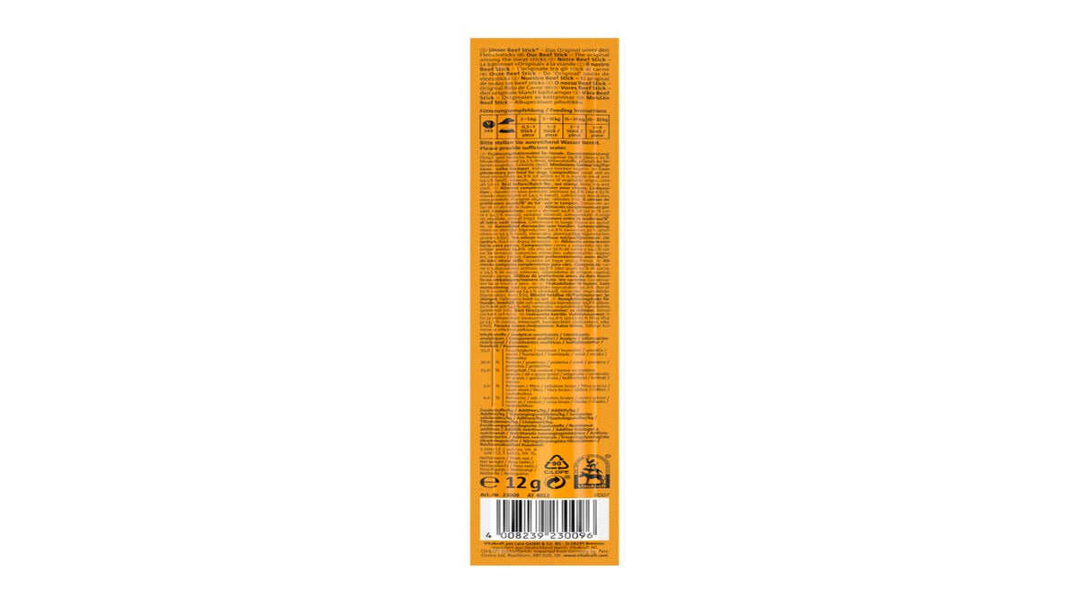 VITAKRAFT BEEF STICK VACUNO.