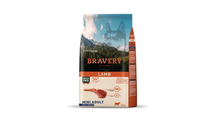 BRAVERY LAMB MINI ADULT SMALL BREEDS 2 KG