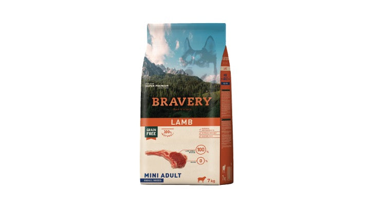 BRAVERY LAMB MINI ADULT SMALL BREEDS 7 KG