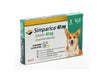 Simparica, Antiparasitario Externo. 1 Comprimido. Perros de 10 a 20 kilos.