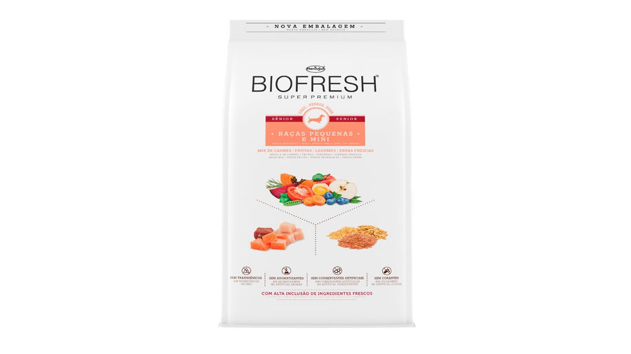 BIOFRESH SENIOR, RAZAS PEQUEÑAS Y MINI. 3 KILOS.