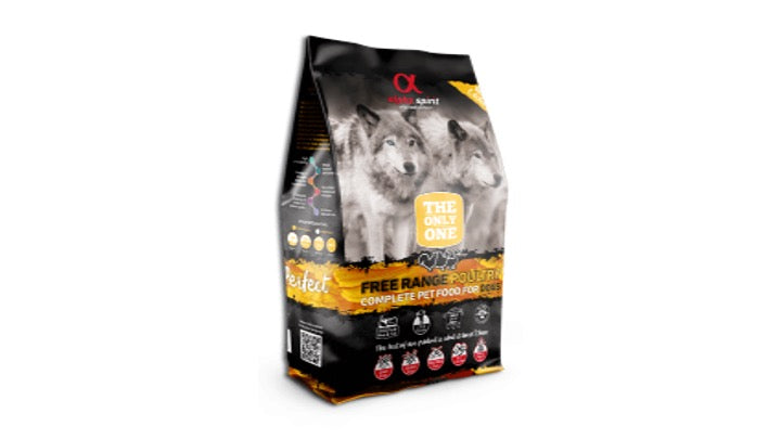 ALPHA SPIRIT, FREE RANGE POULTRY. 3 KILOS.