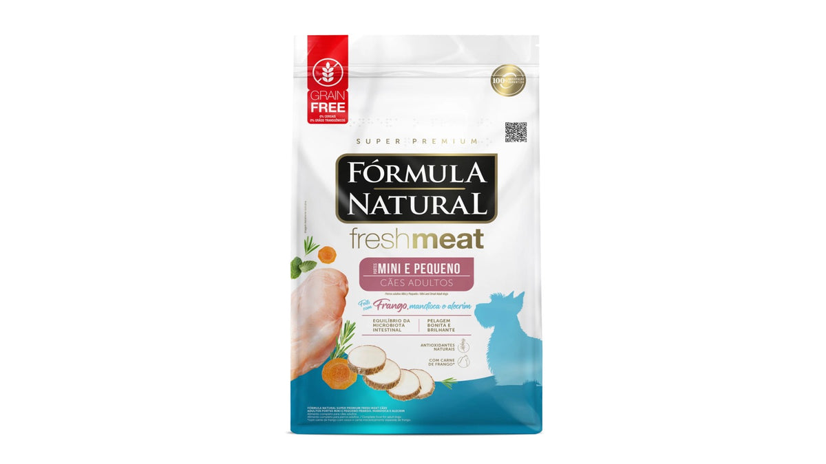 FORMULA NATURAL, ADULTOS MINI Y PEQUEÑOS. 10 KILOS.