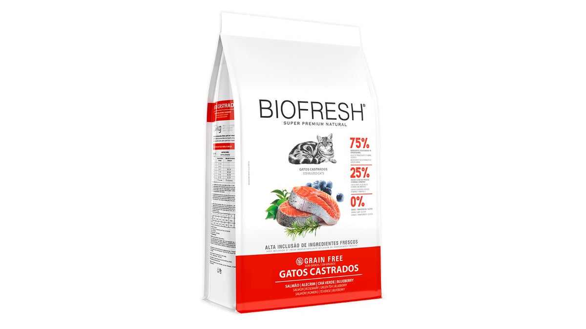 BIOFRESH GATO CASTRADO, 7,5 KILOS.