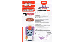 WANPY TASTY MEAT PASTE DUCK. 90 GRAMOS.