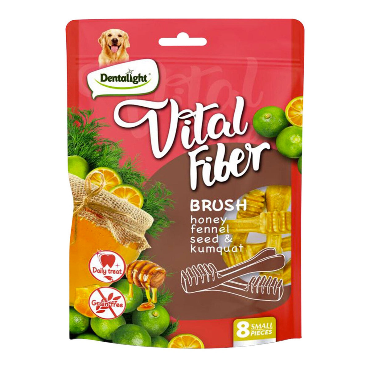Vital Fiber Brush; Miel, Hinojo y Semillas