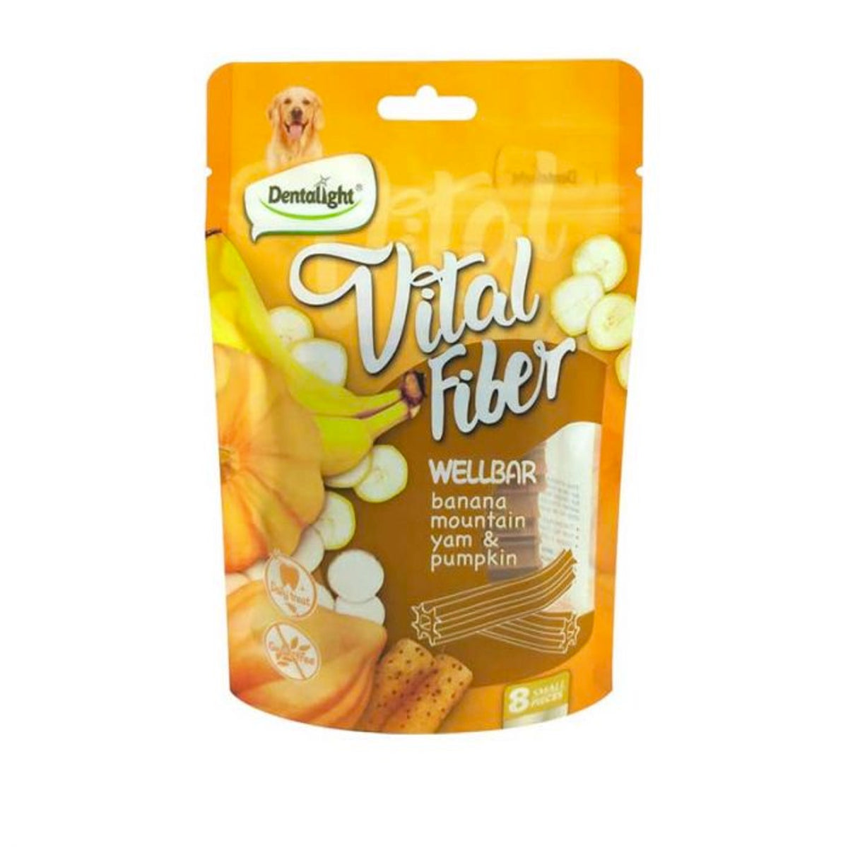 Vital Fiber Brush; Banana, Batata y Calabaza.