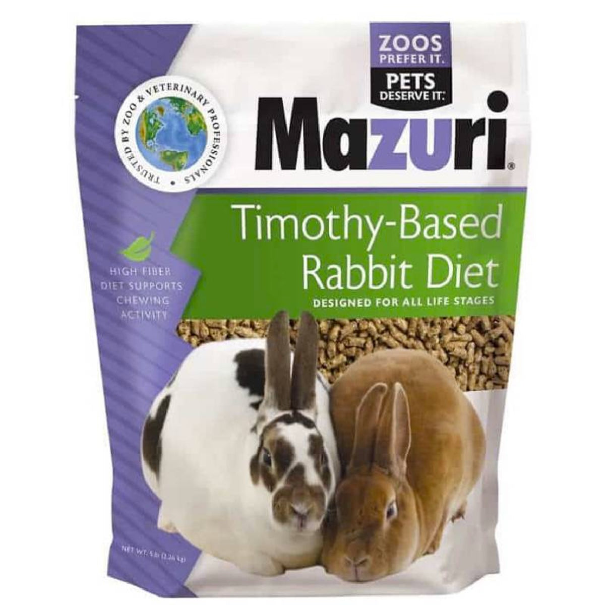 Mazuri, Rabbit Diet. 1Kg.